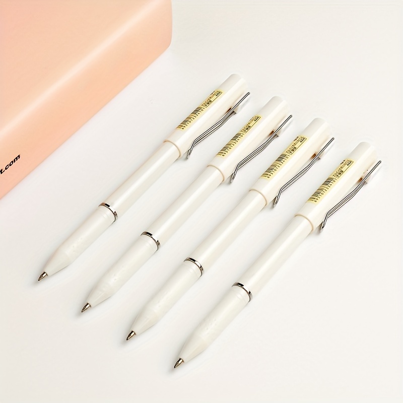 White Colored Gel Pens White Ink Marker Ballpen School - Temu