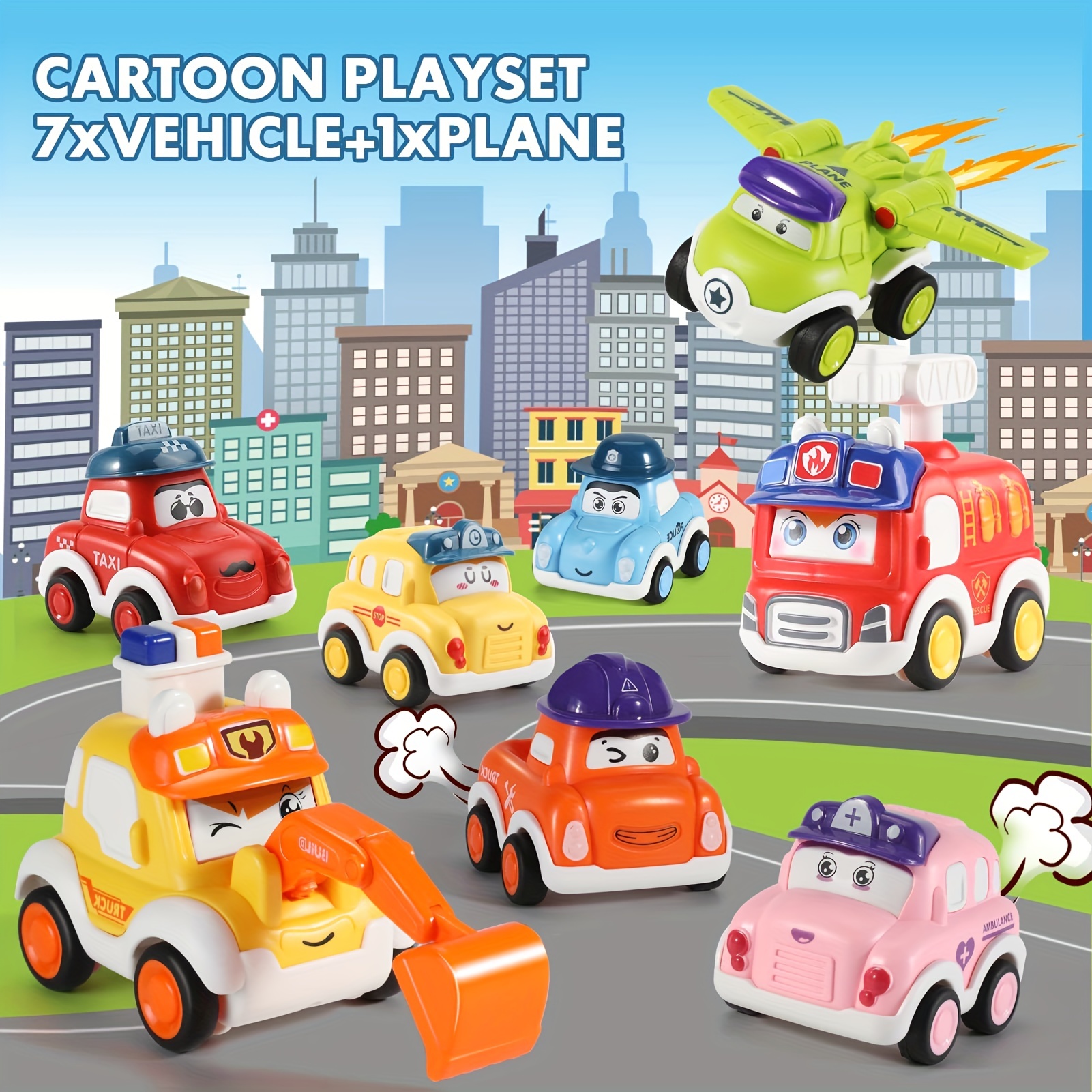  Alfombra de juego para niños para autos de carreras y juguetes,  alfombra de coche de la vida de la ciudad, alfombra de tráfico para  carretera, alfombra de sala de juegos, alfombras