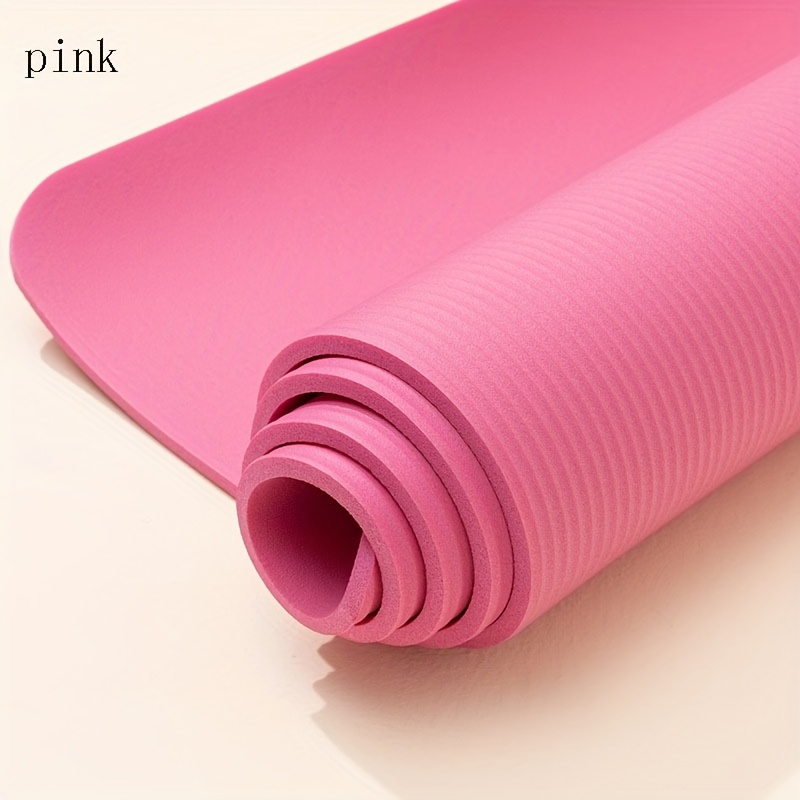 Yoga Mat Non-Slip Exercise Fitness - pink