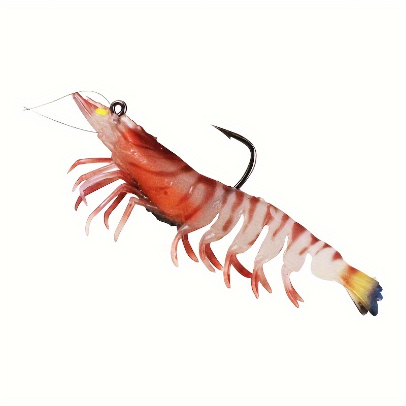 Pre rigged Shrimp Soft Plastic Fishing Lures Premium Durable - Temu New  Zealand