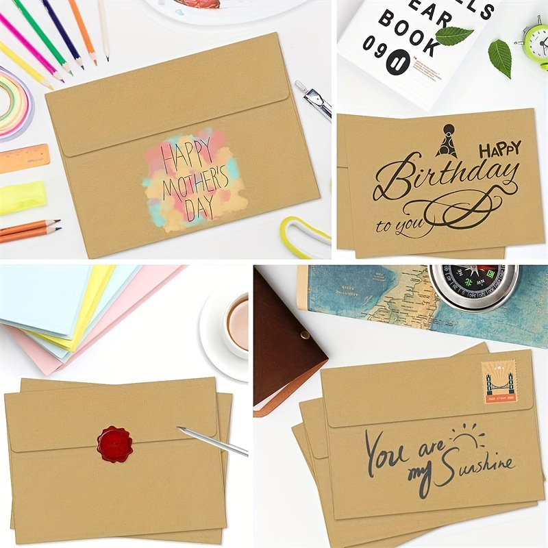 4x6 Envelopes A6 Invitation Envelopes 6.5 X 4.75 4x6 Cards - Temu