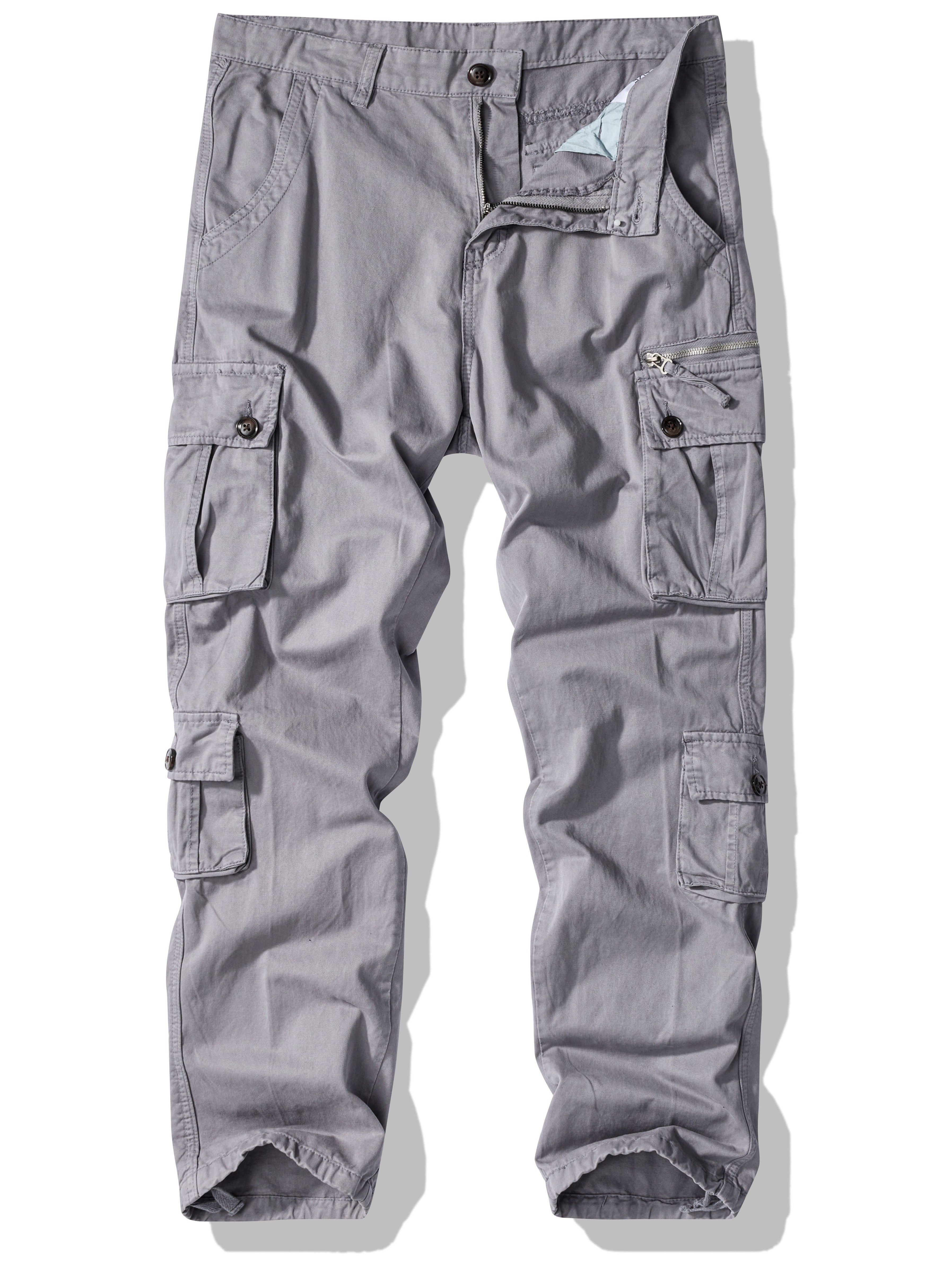 Men's Fashion Cargo Pants Reflective Design Active Durable - Temu