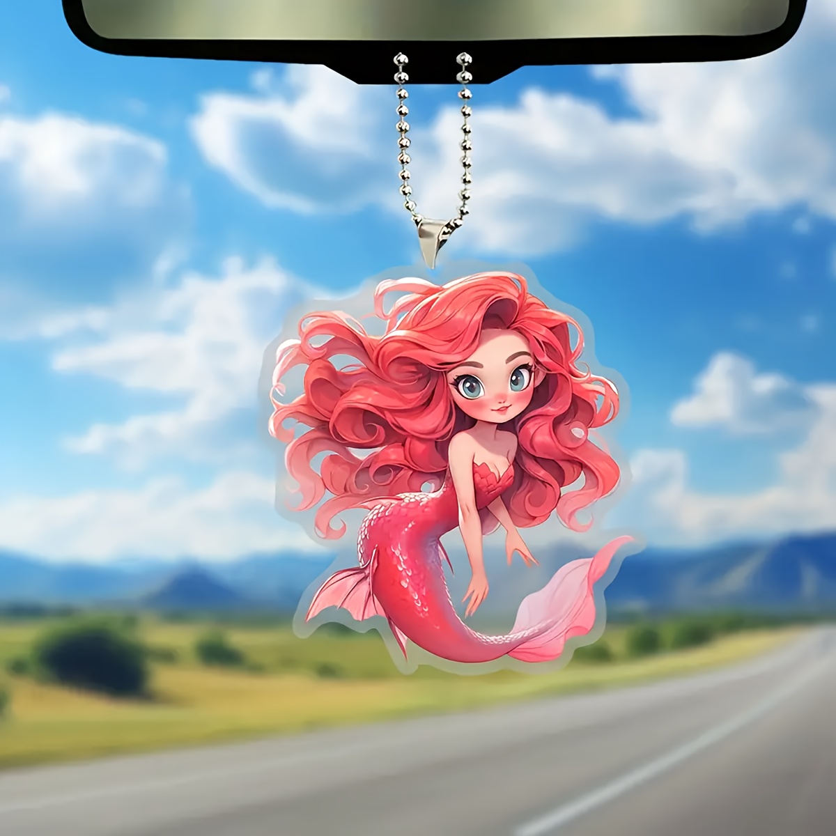 The little deals mermaid keychain