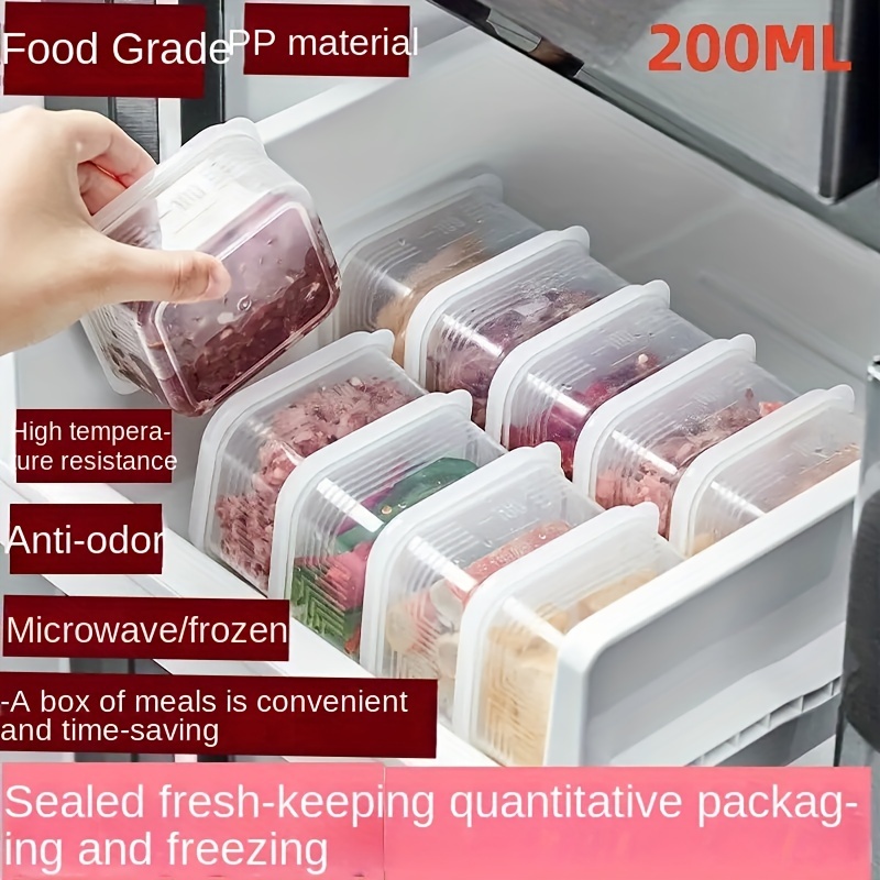 Meal Box Food Preservation Storage Box Vegetable Freezer Box - Temu