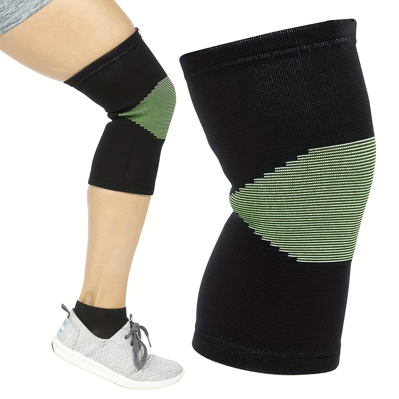1 Pair Knee Brace Protector Compression Knee Braces Sleeve Sports