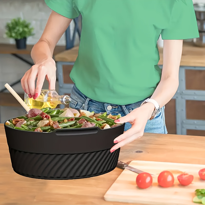 Reusable & Leak-proof Slow Cooker Liner For 6-7 Quart Oval Slow Cookers -  Dishwasher Safe! - Temu