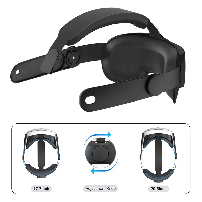 Compatible Oculus Quest 3 Headband Lightweight Adjustable - Temu Malaysia