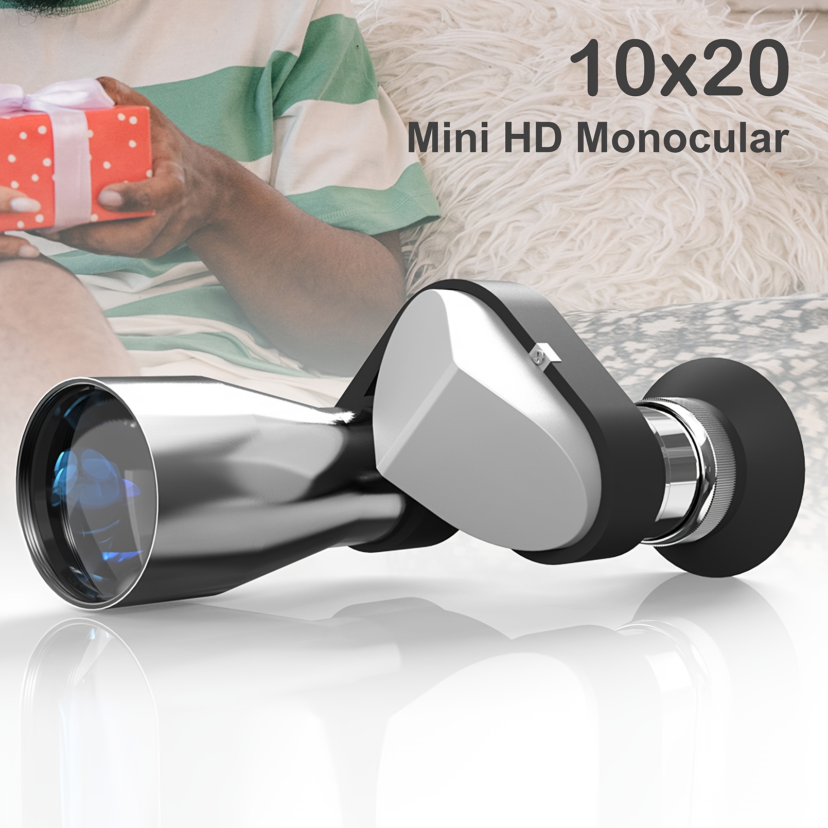 10x20 Hd Mini Monoculaire Télescope Poche Portable - Temu Belgium