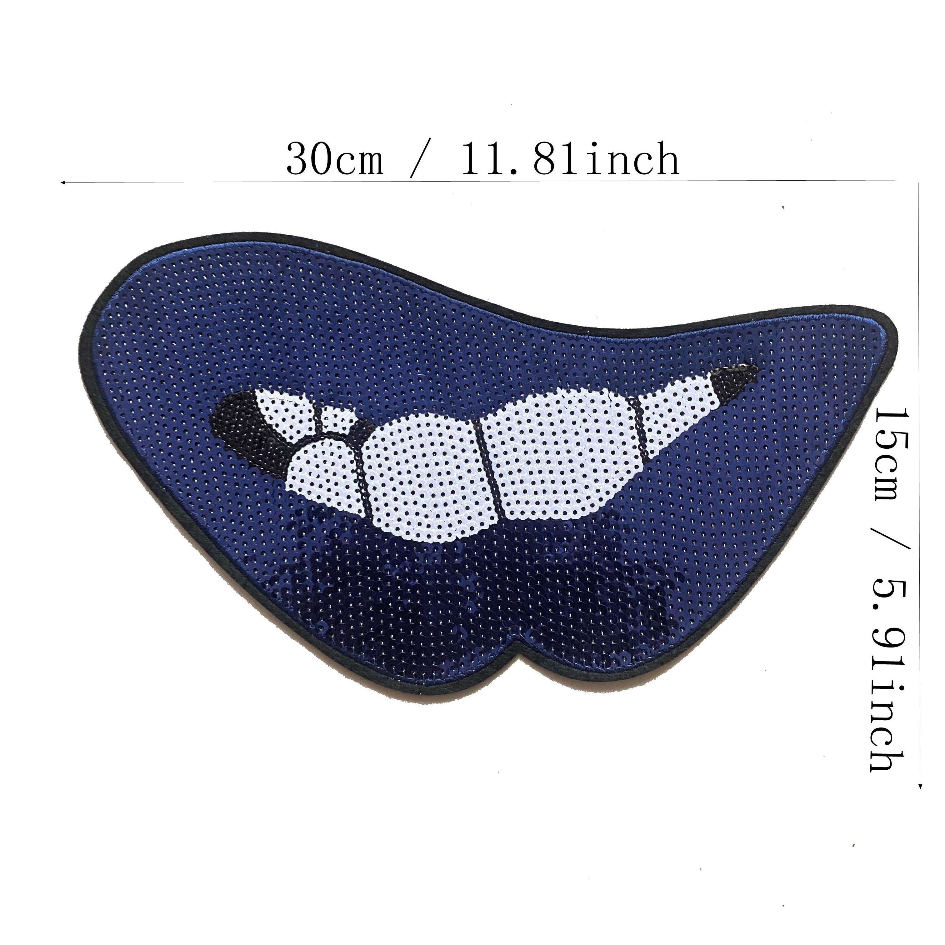 1pc Large Lips Patches Iron On Patches Or Sew On For Clothing Glitter  Sequin Embroidered Sequins Lip Patch