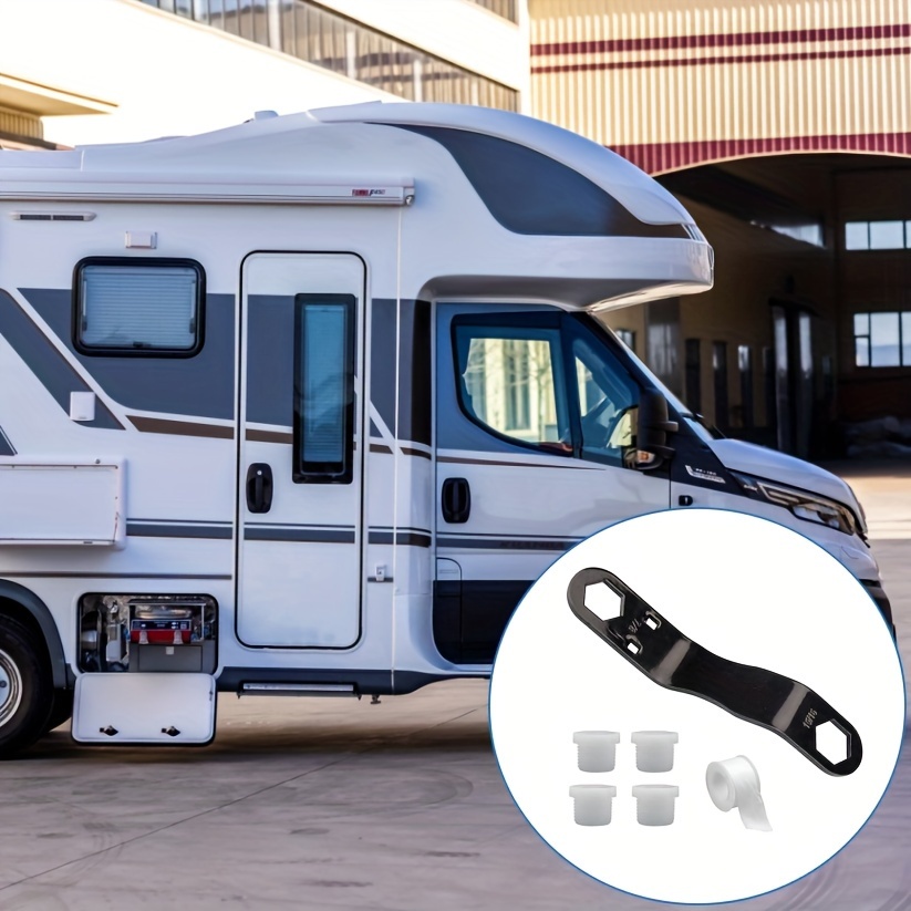 Rv Water Heater Drain Plug Kit Include Angled Wrench Npt Temu