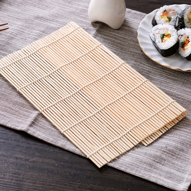 Japan Sushi Mat Bamboo Natural Maker Kit Rice Roll Mold Kitchen DIY Mould  Roller