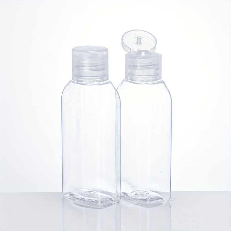 Plastic Squeeze Flip Bottle Travel Essentials Makeup - Temu