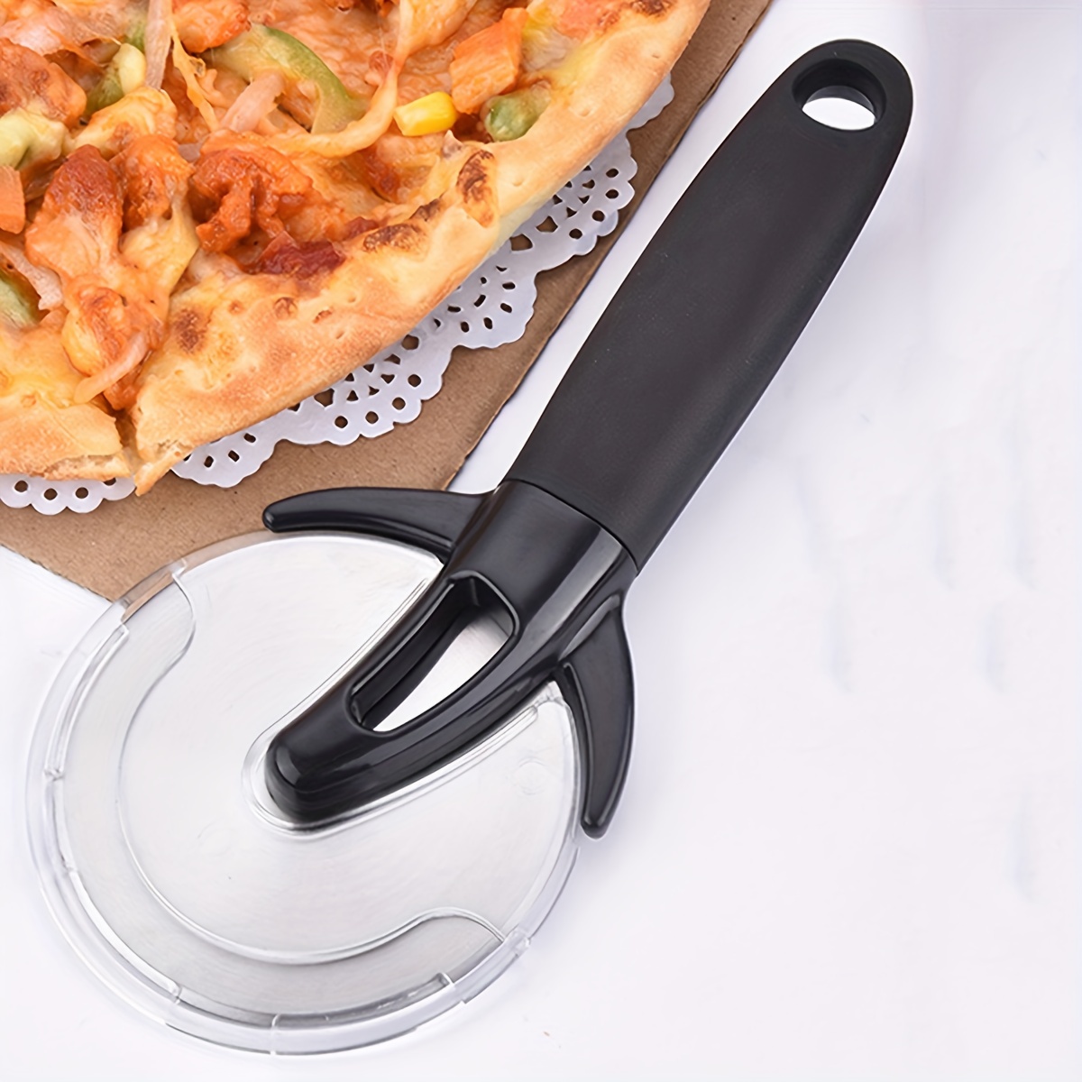 5 Wheel Pastry Cutter Stainless Steel Dough Cutter Expandable Pasta Cutter  Roller Knife Multi-Round for Noodle Pizza Pie Crust Baking Cookie Divider