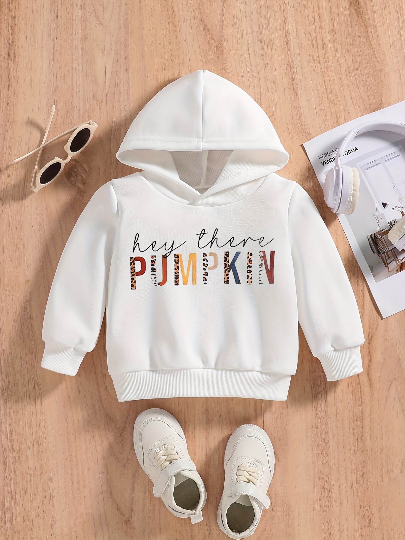 Christmas Gift, Girls Casual Cute Crew Neck Pullover Sweatshirt With Purple  Sweet Little Monster With Brown Hair Cartoon Print For Halloween, Fall And  Winter - Temu United Arab Emirates