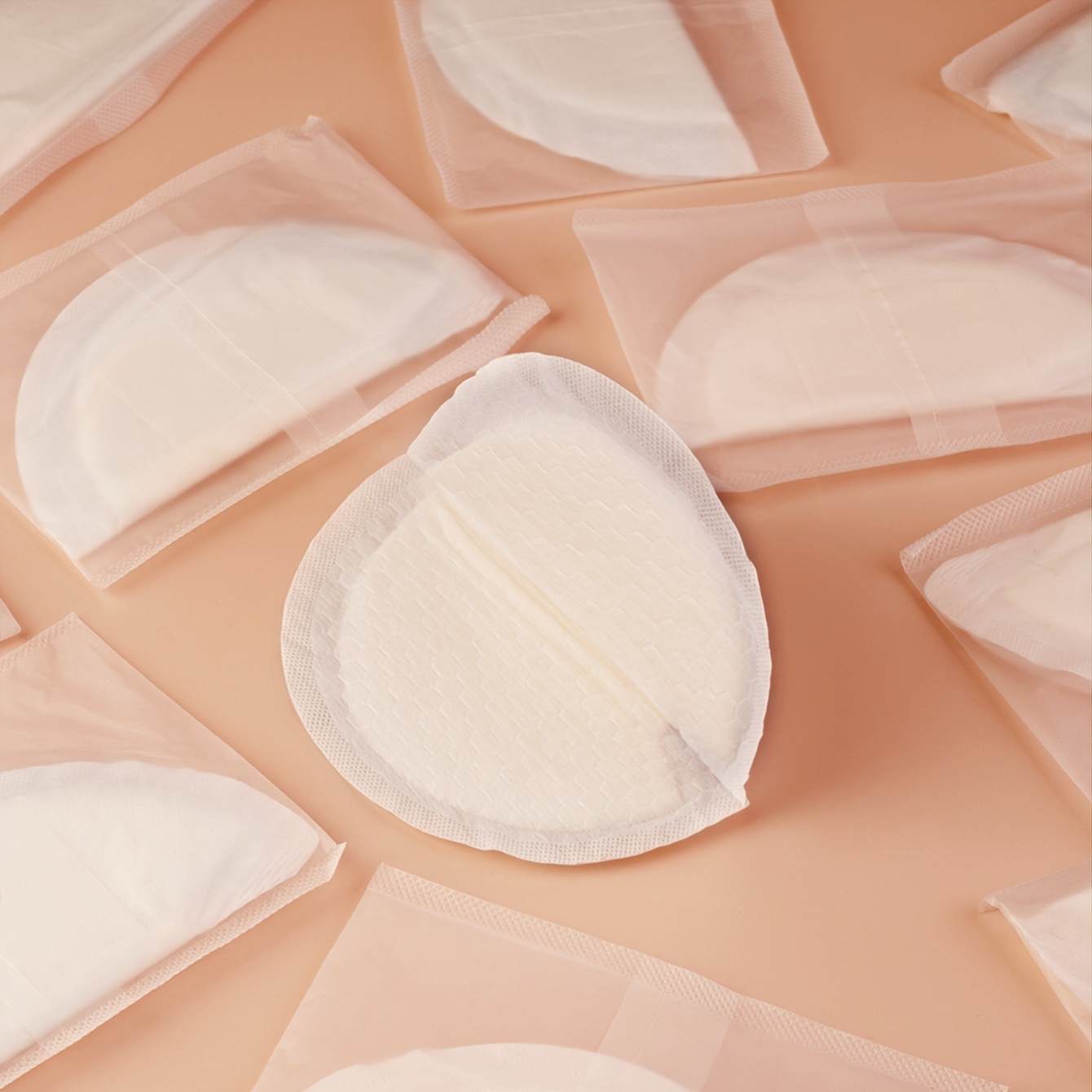50Pcs Disposable Ultra Thin Nursing Breast Pads Absorbent