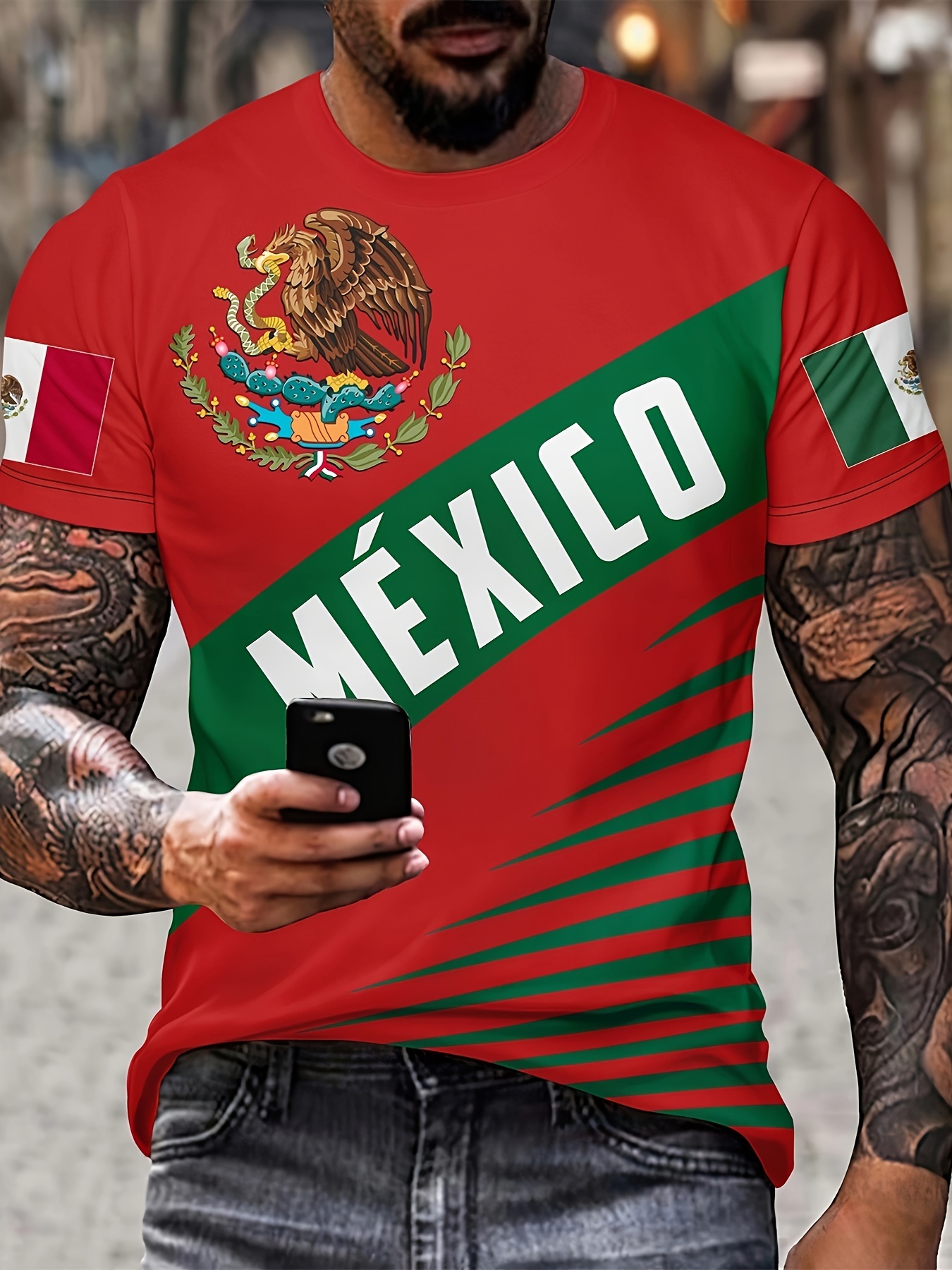 2 Unids/set Camiseta Hombre Estampado Letras Goteo Moda - Temu Mexico