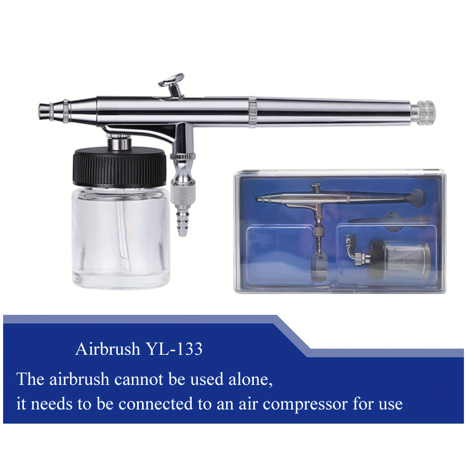 Multi-functional Airbrush Kit with Compressor Handheld Air Brush