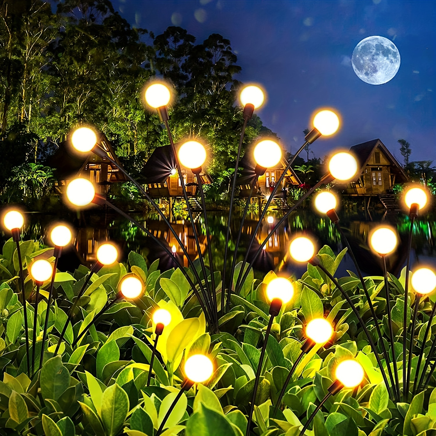 Solar Garden Swing Light, 24 Led Firefly Lights, Upgraded 8-mode With  Remote Control For Remote Control, Outdoor Waterproof Solar Light, Suitable For  Outdoor Garden Decoration, Trail Landscape Decoration, Holiday Decoration,  Temu