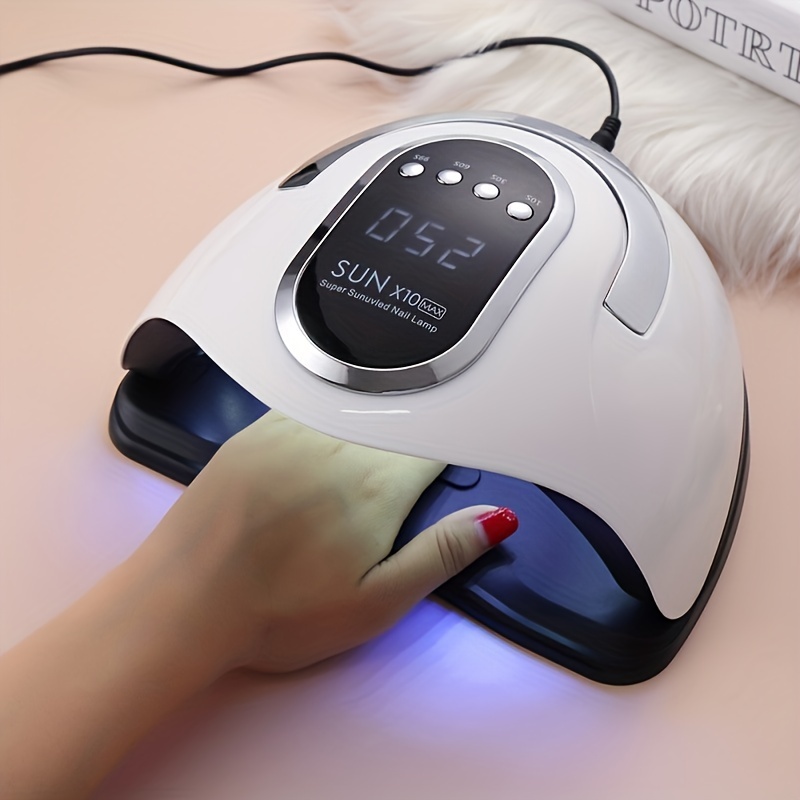 

Uv Led Nail Lamp, Gel Nails Polish Dryer, 66leds Uv Light With Auto Sensor For Manicure And Pedicure, 4 Timers Professional Nail Machine Travel Home School Salon Use