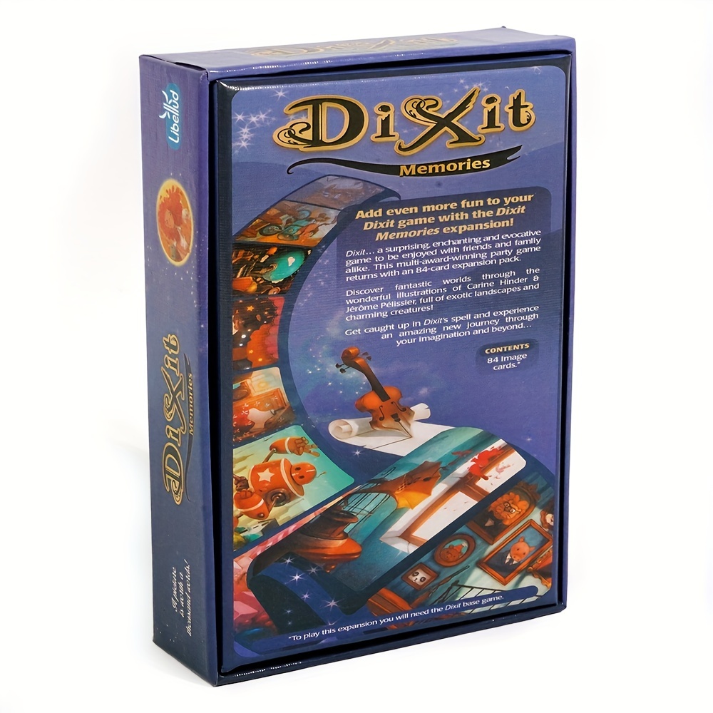 Dixit extension Memories - Jeux de société et stratégie - JEUX, JOUETS -   - Livres + cadeaux + jeux