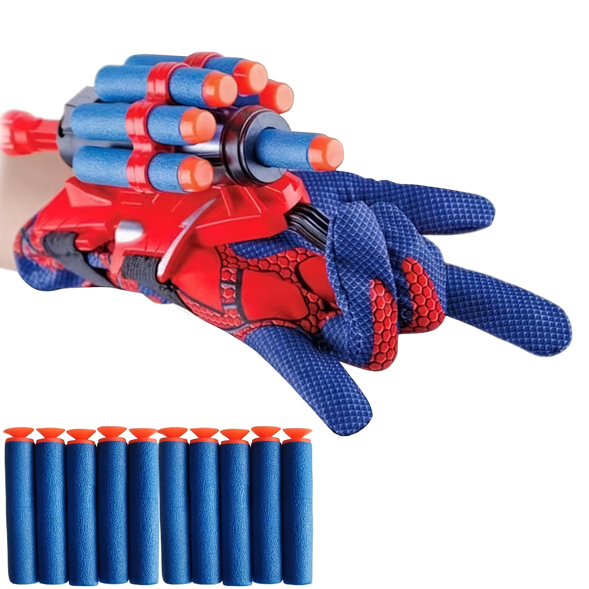XinShuoBay Hero Launcher Wrist Toy Set,Web Launcher Role Play Toy,Superhero  Spider Magic Gloves Role-Play Toy Cosplay (A Set)