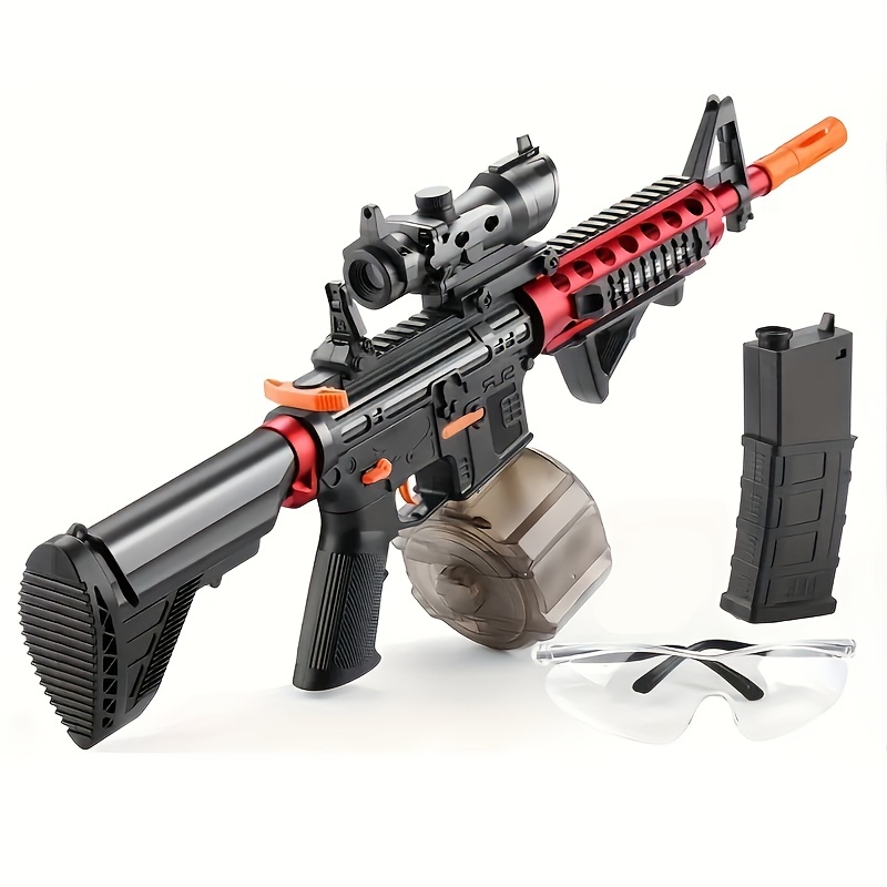Airsoft M4 Squirt Model Prop Gun Ak47 PP Toy Ball Pepper Electric