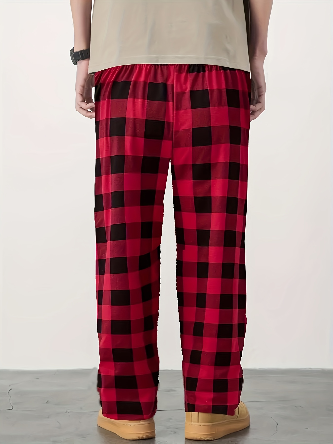 Purple & Black Checkered Comfortable Soft Lounge Pajama Pants -  SimplyCuteTees