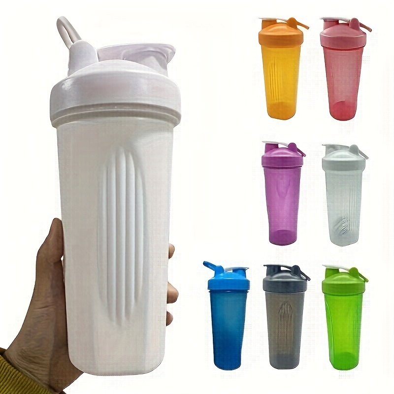 Shaker Bottle, Protein Shakes, Powder Shaker Bottle, Sports Water Bottle,  Ideal For Workout Supplements, For Sports, Gym And Fitness, Summer  Drinkware - Temu