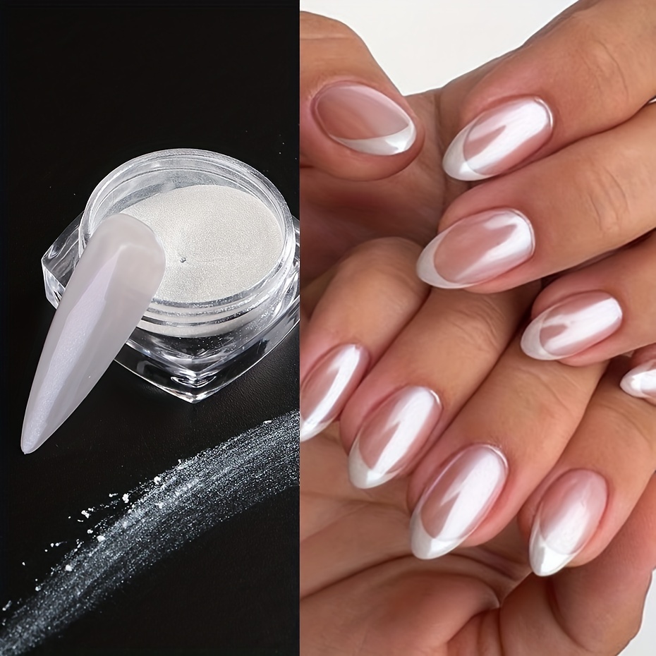 Premium Holographic Nail Powder Iridescent Pearlescent - Temu