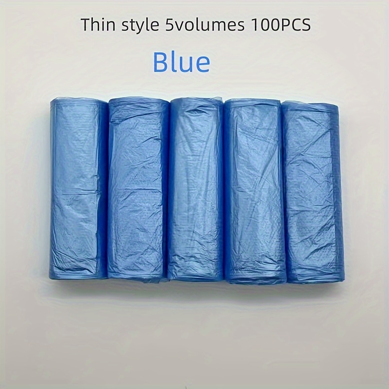 thin)/ (thickened) Garbage Bags Convenient Trash Bag Plastic Waste