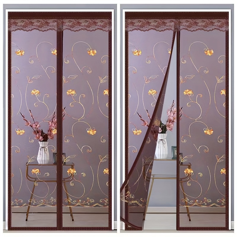 1pc Magnetic Screen Door - Prevent Bugs from Entering Home - No Additional Accessories
