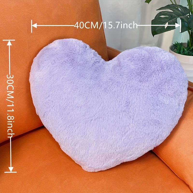 The purple cheap plush pillow