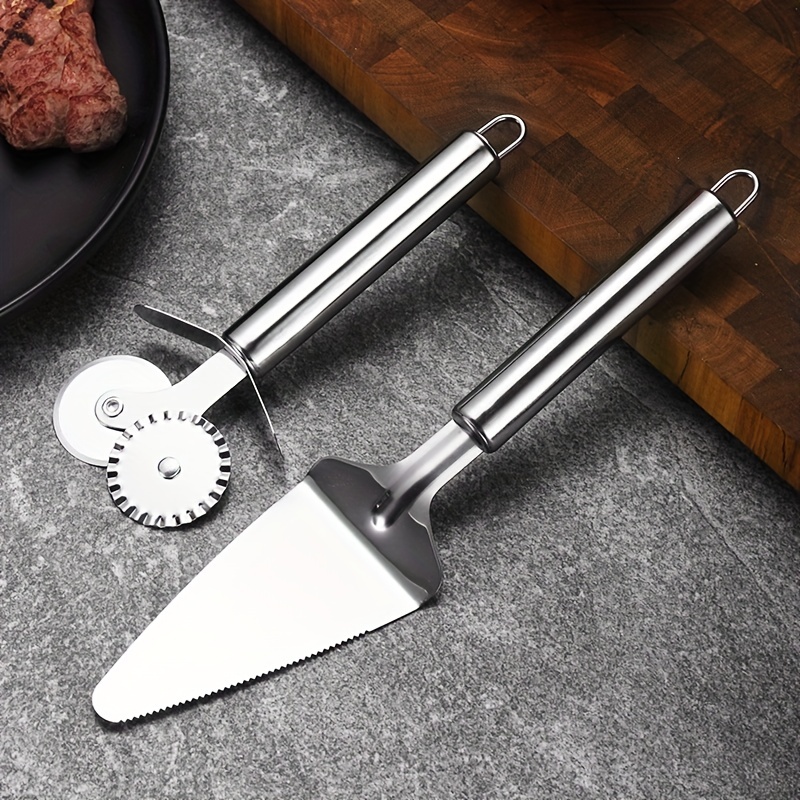 Pizza Server Spatula in Stainless Steel