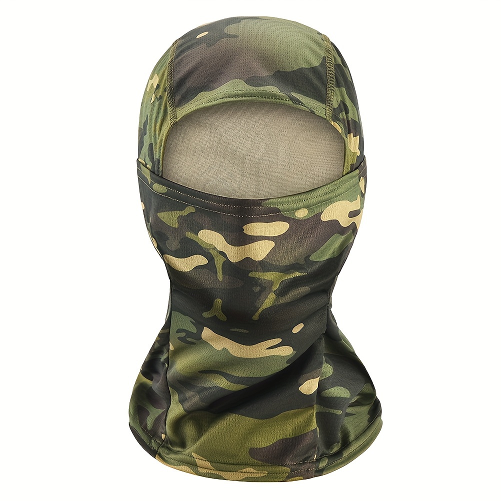 Cagoule De Camouflage Tactique Masque Complet Chapeau De - Temu France