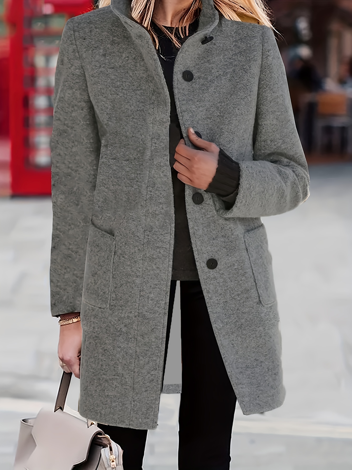 Macys womens long coats online