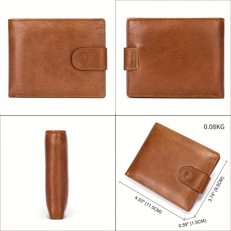 Véritable Marque En Cuir Pour Homme Portefeuille Avec Porte Cartes Homme  Luxe Court Bourse De Portefeuille Zipper Portefeuilles Casual Portefeuilles  Standard Z A1 Du 20,74 €