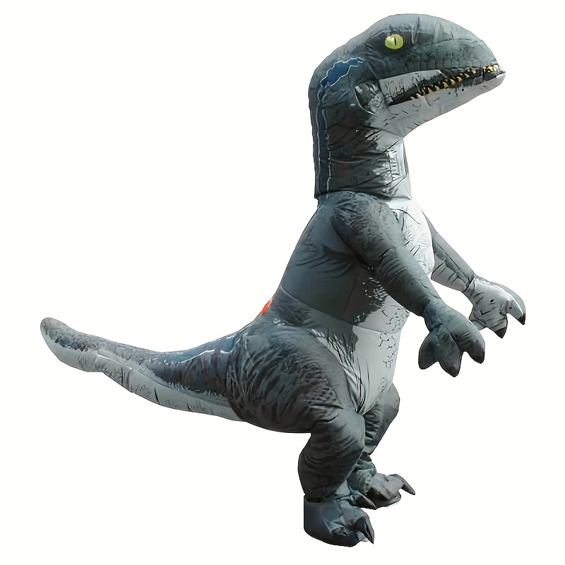 Disfraz inflable de dinosaurio t-rex para adultos y niños, traje de Anime  para fiesta, Carnaval, Halloween, hombre y mujer