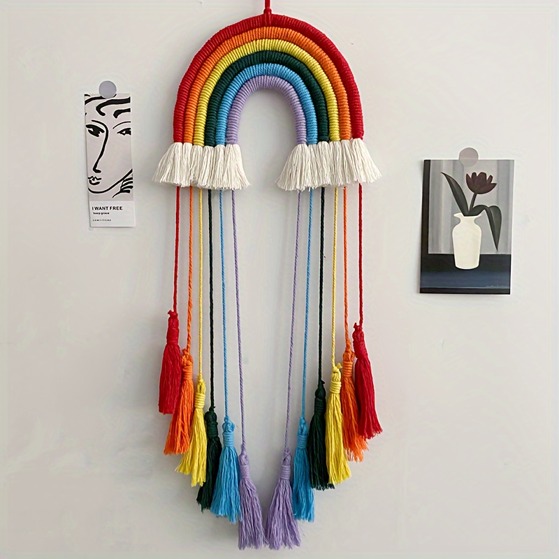 Rainbow Type Hanging Hair Accessories Organizer Wall Hanging - Temu