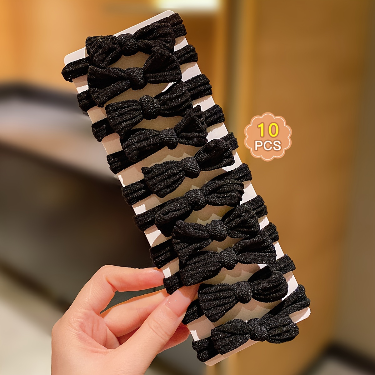 Lot De 24 Bandeaux À Cheveux Pour Filles - Nœuds Blancs - Pour Chignon