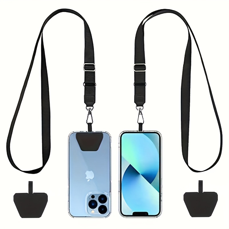 Universal Ultra thin Metal Safety Lanyard Patch Phone Strap - Temu