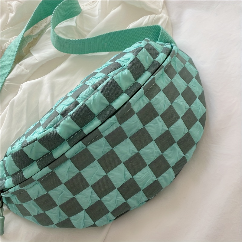 Plaid hot sale bum bag