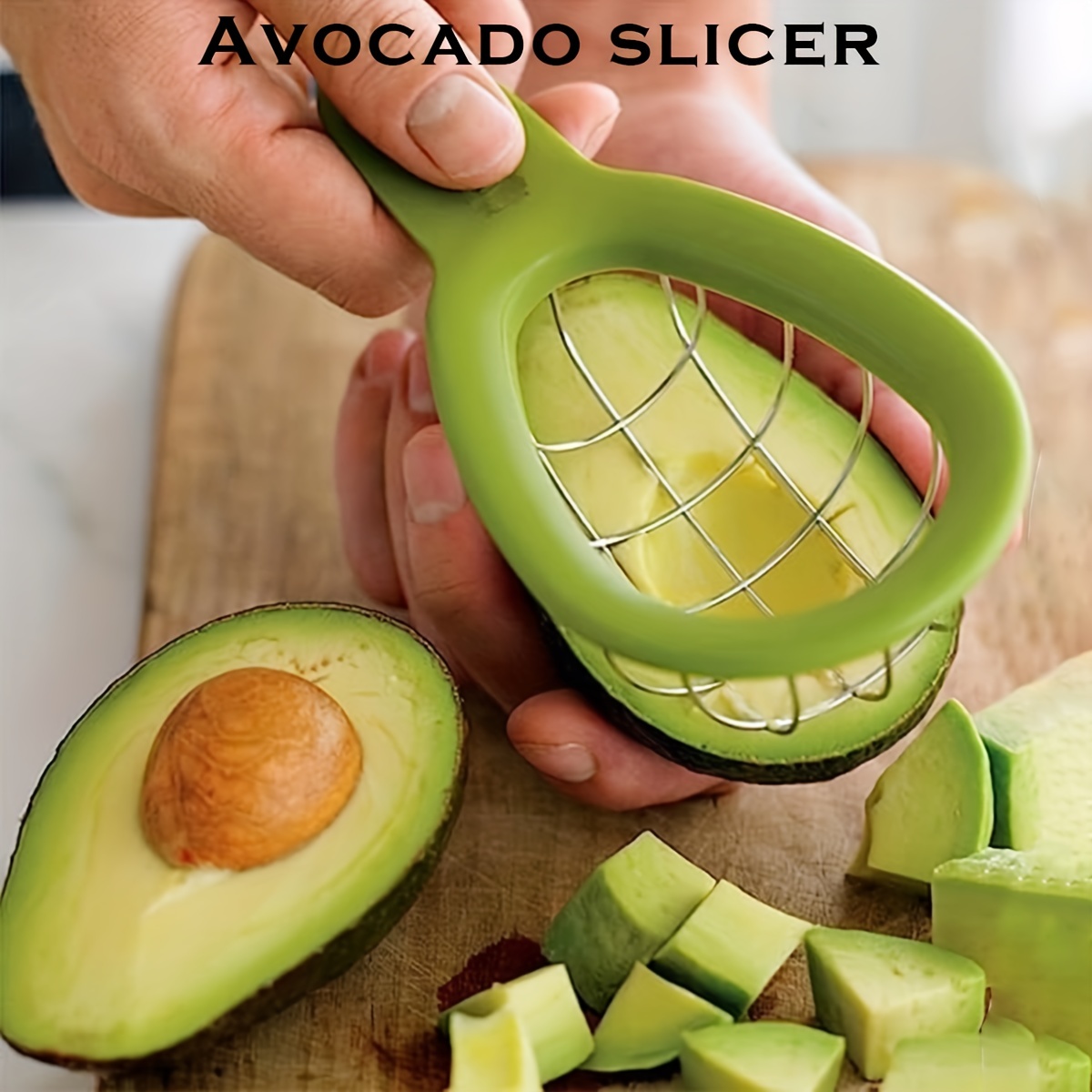 Avocado Slicer 1 Tool Creative Avocado Slicer Avocado Corer - Temu