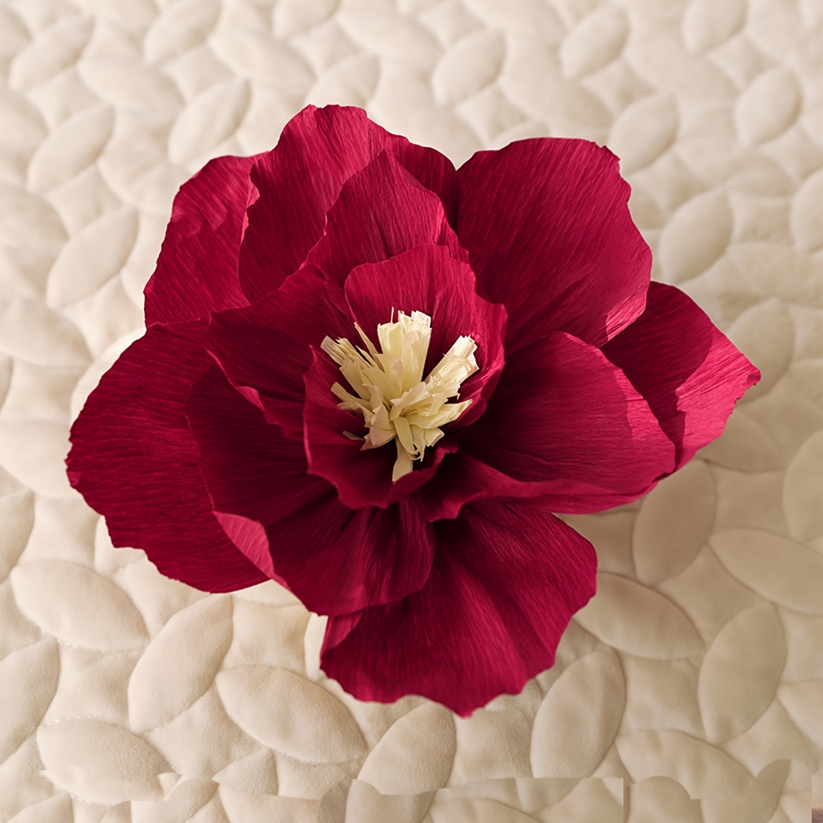 Wall Paper Flower Decoration Wedding Decoration Diy Paper - Temu