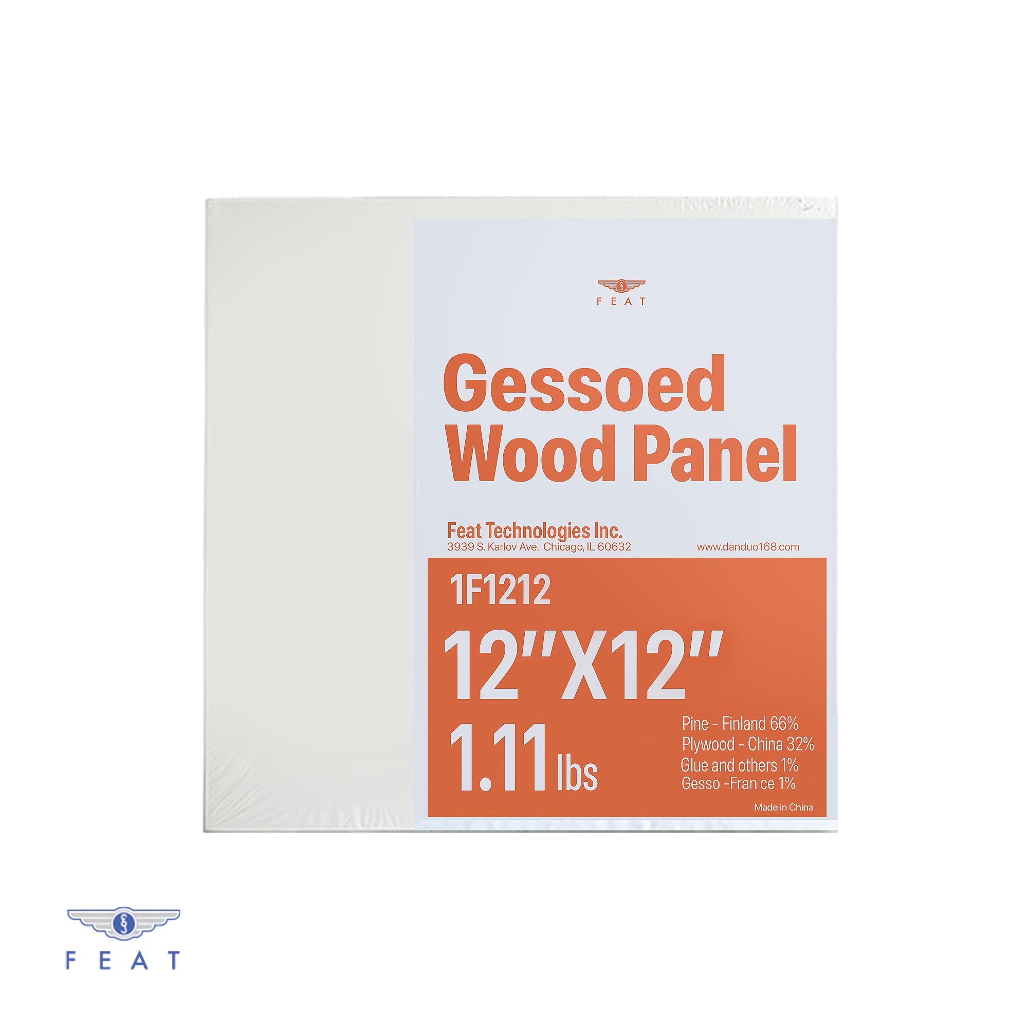 Wood Panel Boards Wood Canvas Wooden For Crafts Painting - Temu