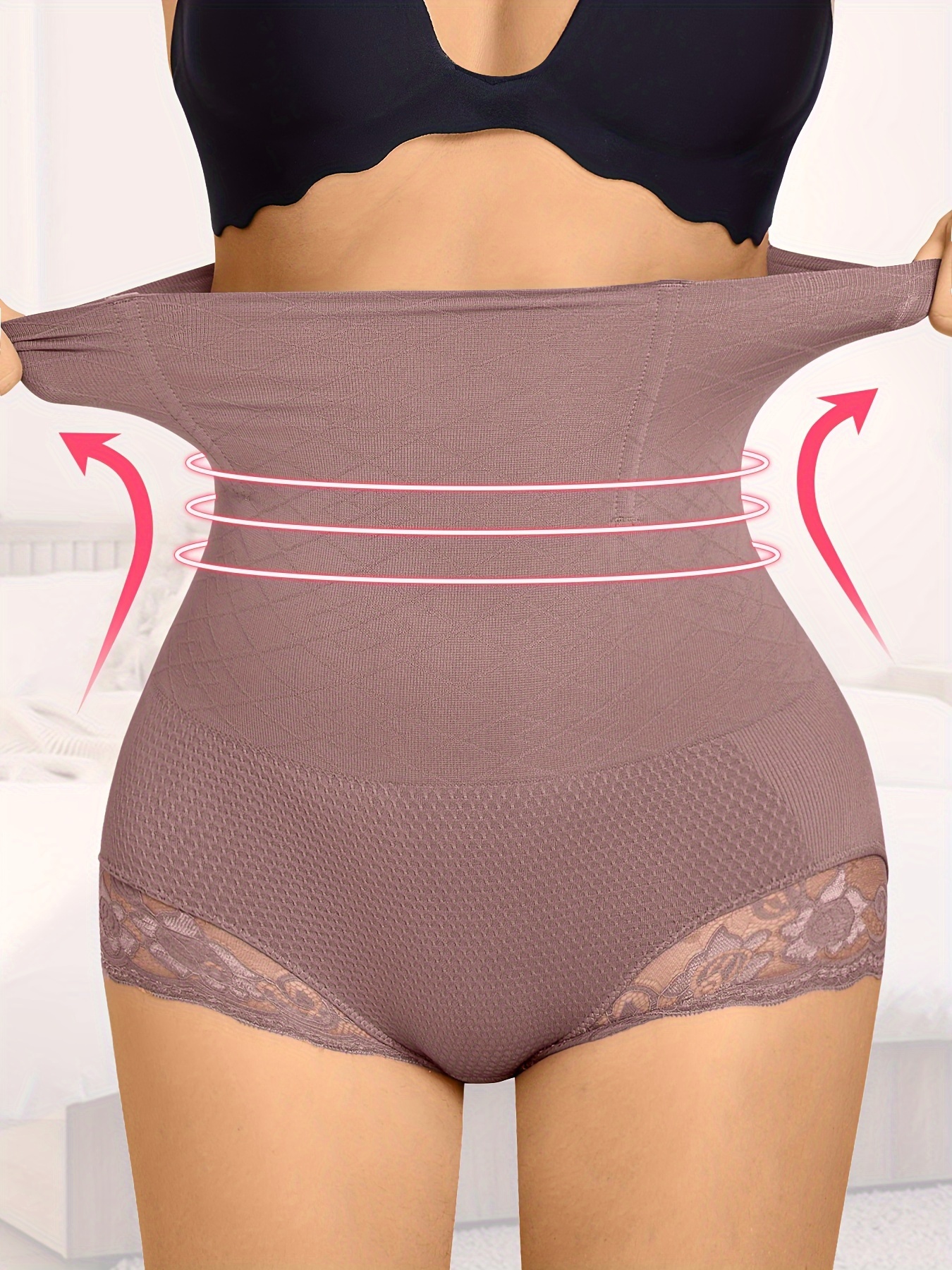 High-Cut Control Seamless Shaping Panties