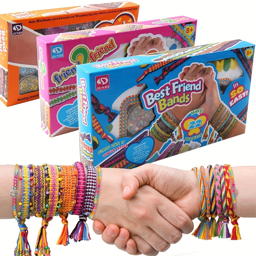 Create 8 Unique Friendship Bracelets With This Fun Jewelry Making Kit -  Perfect Gift For Girls Halloween/thanksgiving Day/christmas Gift - Temu New  Zealand