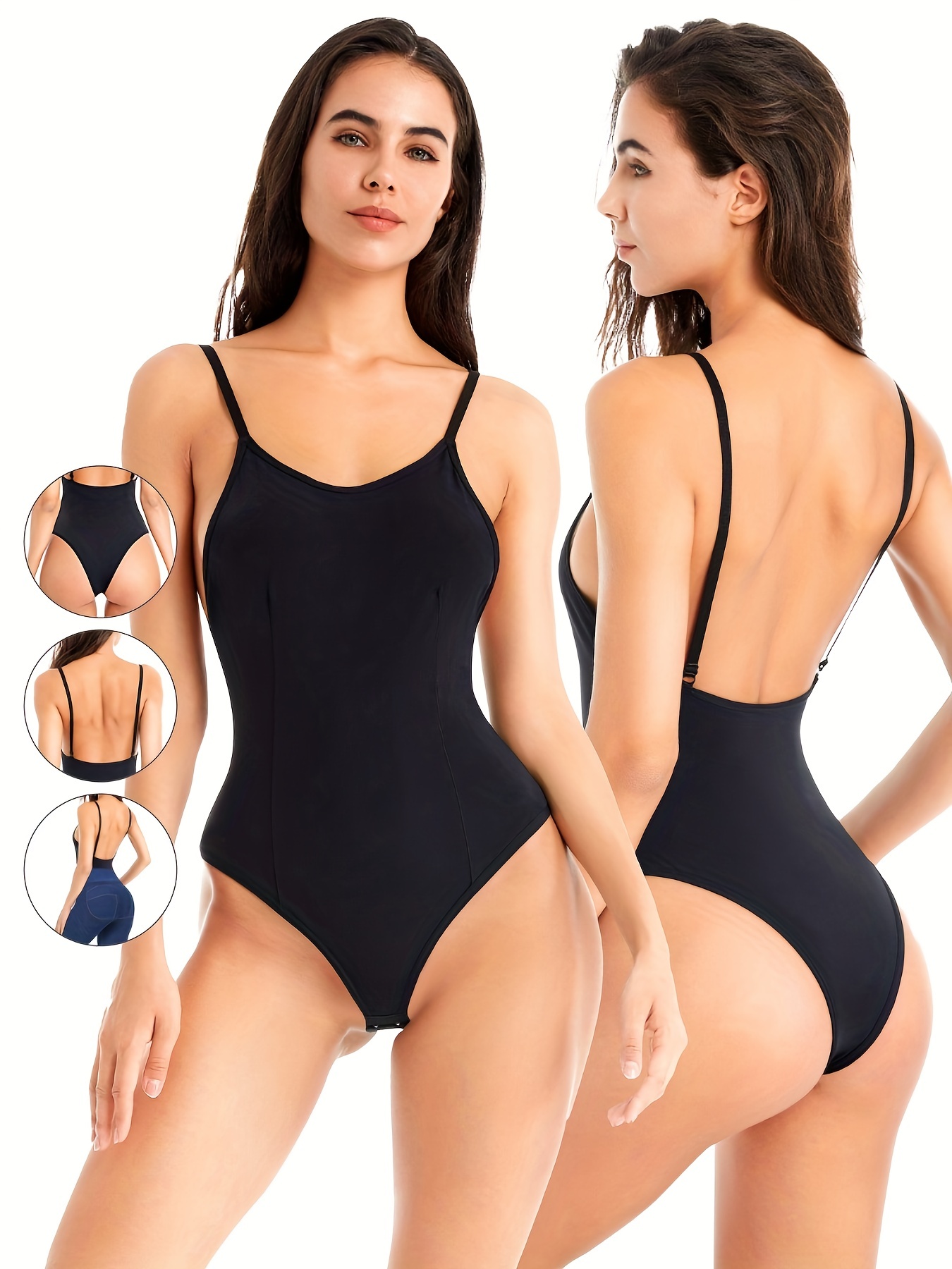Backless Shapewear Bodysuit for Women Tummy Control Butt Lifter