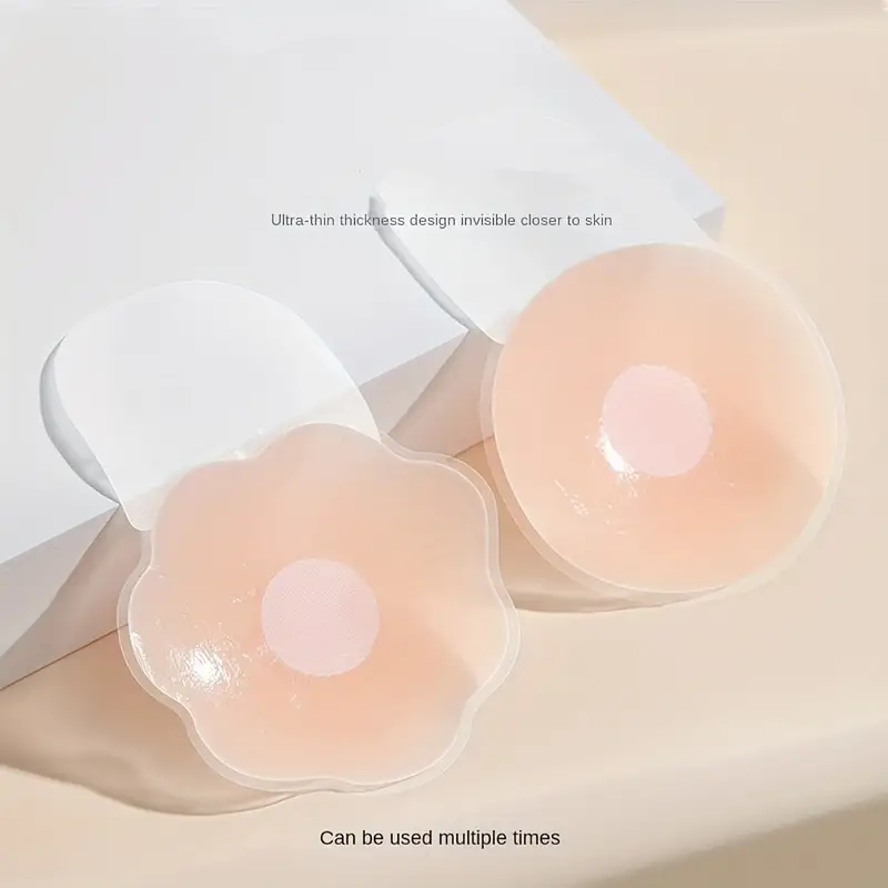 Lifting Stick Nipple Covers Invisible Seamless Silicone - Temu