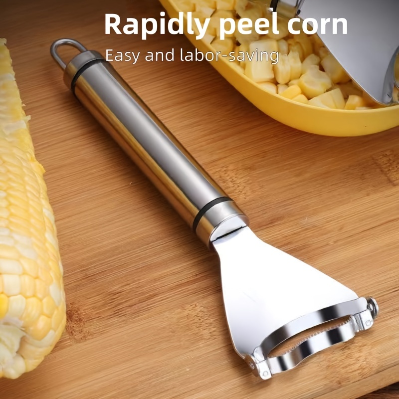 DailySale 2-Pack: Corn Peeler Corn Planer Thresher Stainless Steel