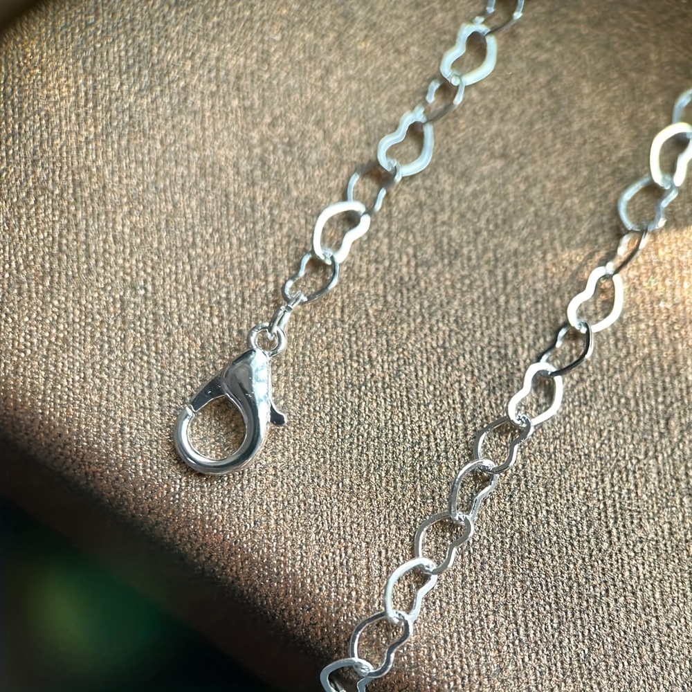 Ball Chain 925 Silver Plated Copper Loose Chain Necklace - Temu